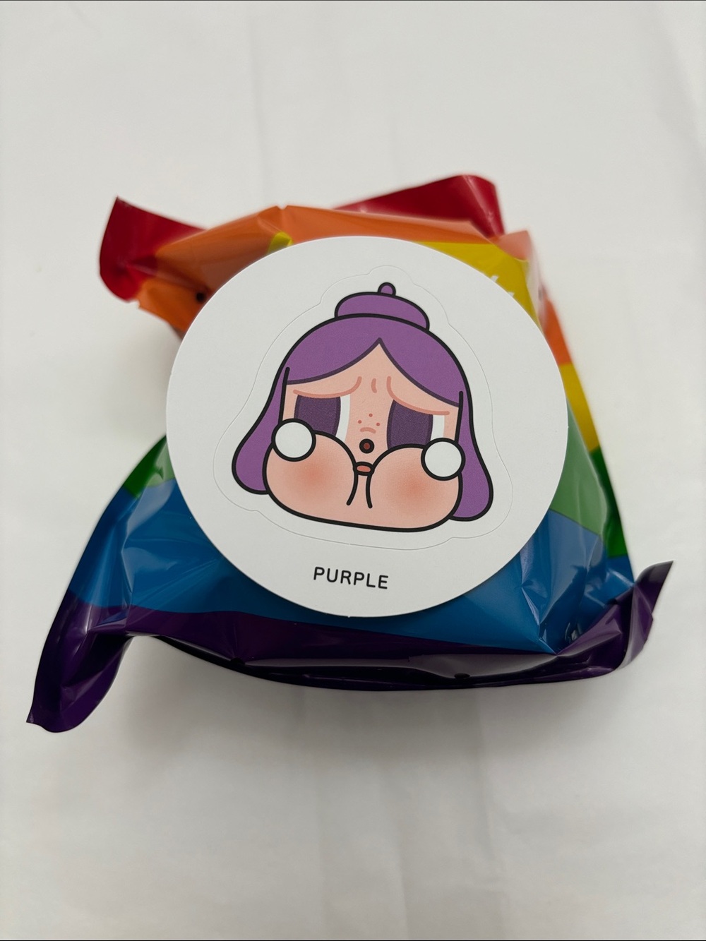 Crybaby Cheer Up Baby Plush Pendant - Purple